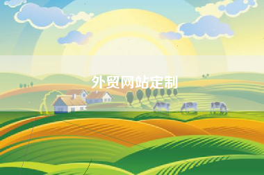 外贸网站定制 外贸网站定制